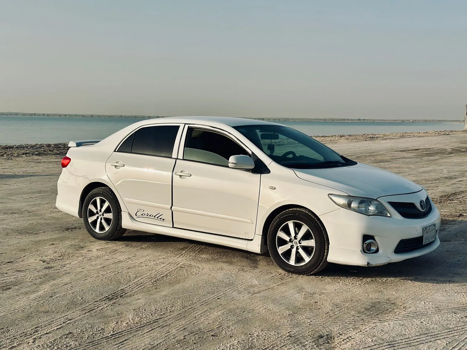 Toyota Corolla economy sedan for private tours in Sierra Leone